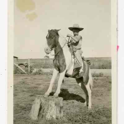 Clyde Brunner and Sweetie