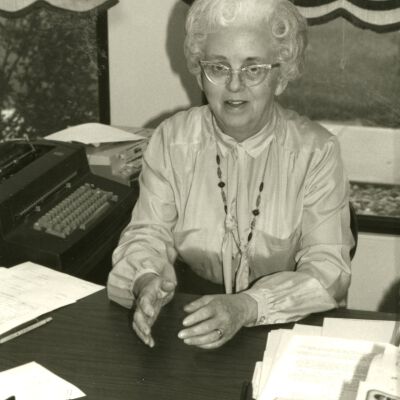 Lucy Brown at work