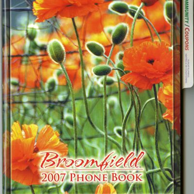 echo Broomfield 2007 Phone Book