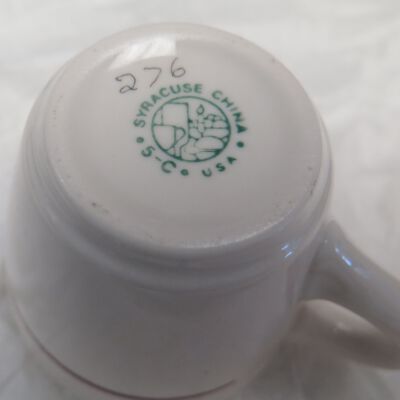 Bottom of cup: Origsize: 3" (h) x 4.5" (dia); Origformat: Artifact