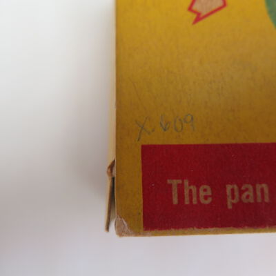 Number on bottom of box.: Origsize: 2.25" (h) x 3.25" (w; Origformat: Artifact