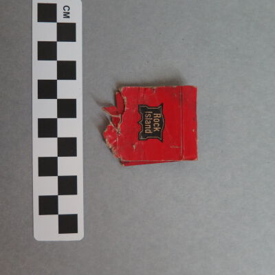 Back of matchbook.: Origsize: 1.5" (w) x 2" (l); Origformat: Artifact