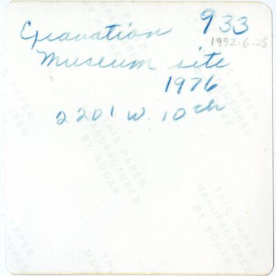 Back inscription for 1992.6.25: Origsize: 3.5" x 3.5"