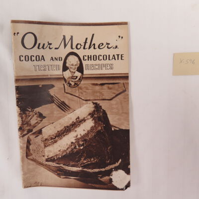 Front of cookbook.: Origsize: 7.5" (h) x 5" (w); Origformat: Artifact