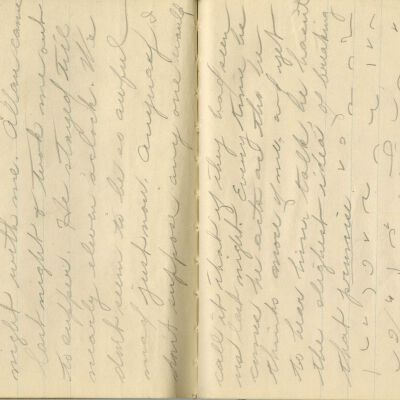 -Scanned as 300dpi jpeg by Tom Peyton as an access copy, 08/11/2015.  Pages cropped around edges by Tom Peyton, 08/24/2015.  File originally named, "2015.18.3 page 4-5 300 dpi c."  The object ID has since been changed from 2015.18.3 to 2015.18.2.
-File renamed and uploaded to PastPerfect by Kevin Smith,08/09/2016
