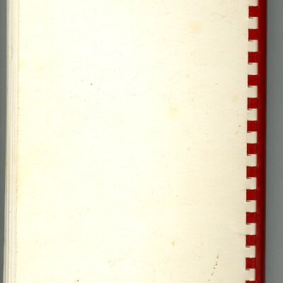 Back of cookbook.