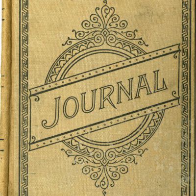 Front Cover, Burial Records Journal, Master Copy: Origsize: 7.5" x 12"; Origformat: Book; Resolution: 600dpi