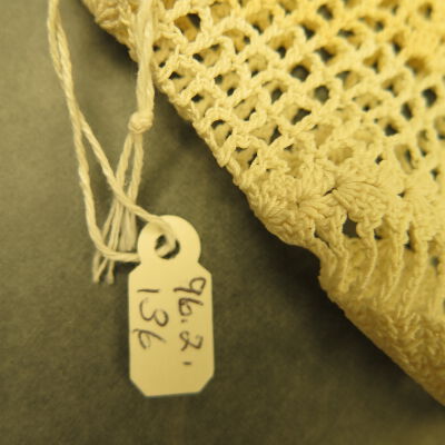 Number on crochet.: Origsize: 18" (diam); Origformat: Artifact