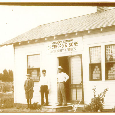Honey House with James, Miles and Harry Crawford