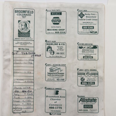 Cover, Document