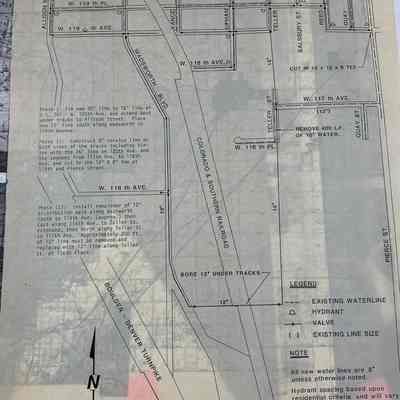 City of Broomfield Water project schematic