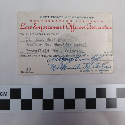 Front of card.: Origsize: 4" (w) x 2.5" (l); Origformat: Artifact