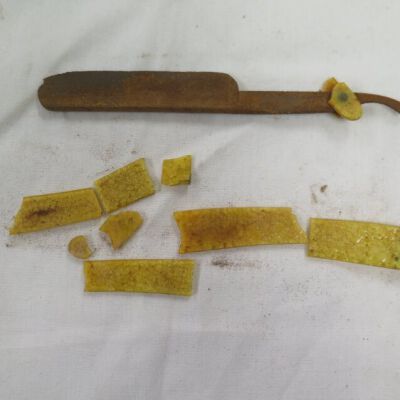 Razor Blade at time of destruction