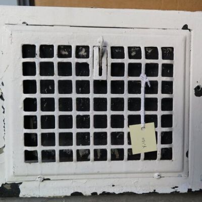 Grate in off-site storage