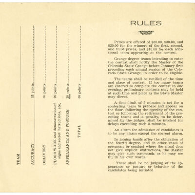 Scorecard