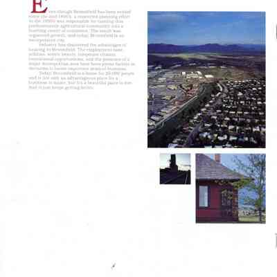 Brochure for Industrial and Commercial Development Opportunities in Broomfield c. 1990