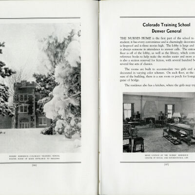"El Amigo" Annual Publication for Colorado Training School and Denver General Hospital, 1932