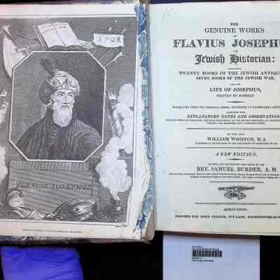 Book: The Genuine Works of Flavius Josephus the Jewish Historian by William Whiston