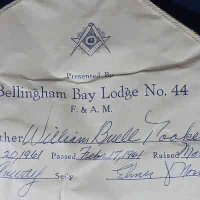 William B. Tooker Apron