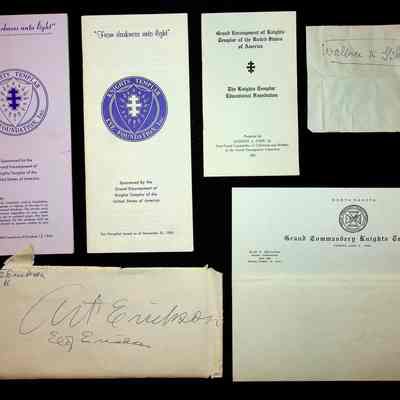 Envelope and 5 Papers: Order of DESOMS