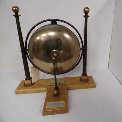 Gong: Presented to Grand Lodge of Washington by Earl B. Thomas