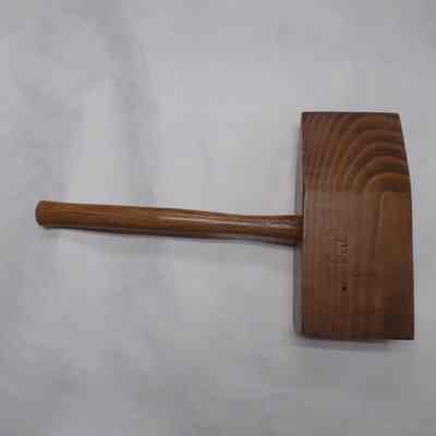 Gavel: Oversized wooden traveling gavel for District 16