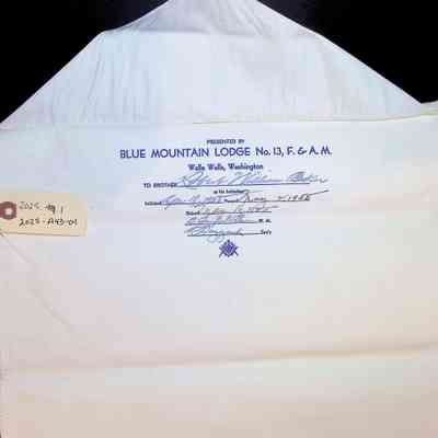 Robert William Baker Apron