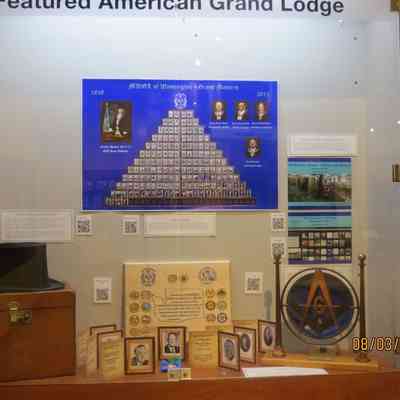 Photo on display at the George Washington Masonic Memorial in 2014.