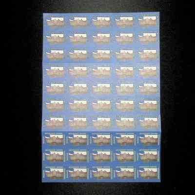 Stamps: Sheet of stamps depicting the Masonic Retirement Center at Zenith, WA