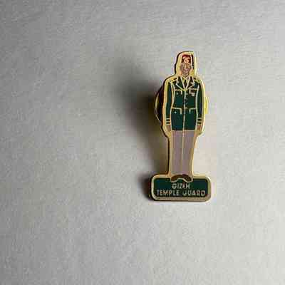 Pin: Shriner. "Gizeh Temple Guard". Donated by PGM James O. Wood (c.1999)
