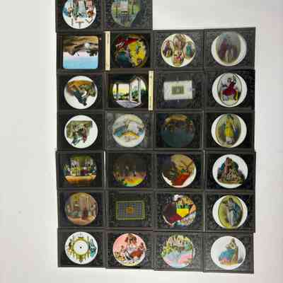 26 Slides: Entered Apprentice glass slides.