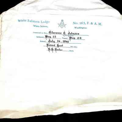 Clarence O. Johnson Apron