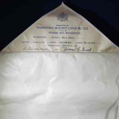 Darrell D. Wood Apron
