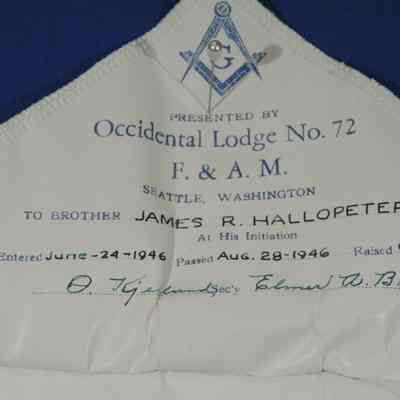 James R. Hallopeter Apron
