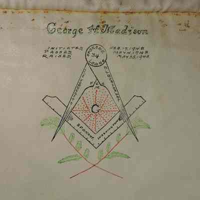 George H. Madison Apron