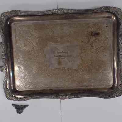 Silver Tray: King County Past Matrons Association (1955)