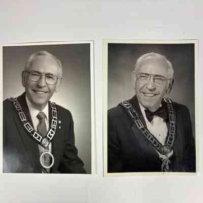 2 Photographs: Of PGM Harold Tucker (1988-1989)
