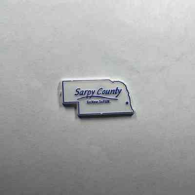 Pin: "Sarpy County: So neat, so fun". Collected by PGM Sam Roberts (c.2015)