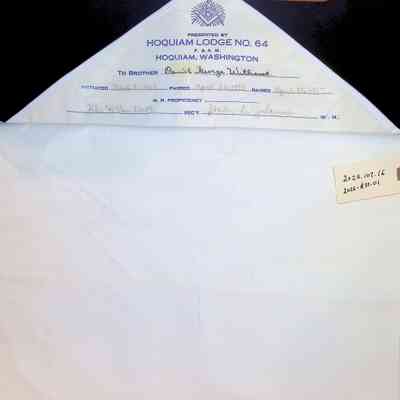 David George Williams MM Apron