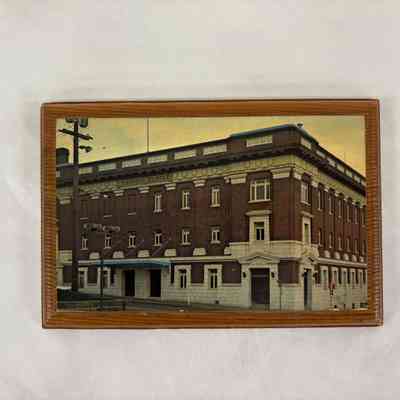 Plaque: Postcard of Seattle Masonic Temple. c. 1916.