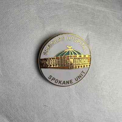 Pin: Shriner's Hospital Spokane Unit. c. 21st century