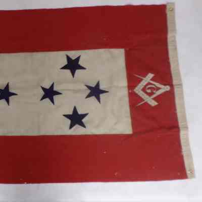 Banner: From Acacia, Laurel and/or Reardon Lodges. c. early 20th century
