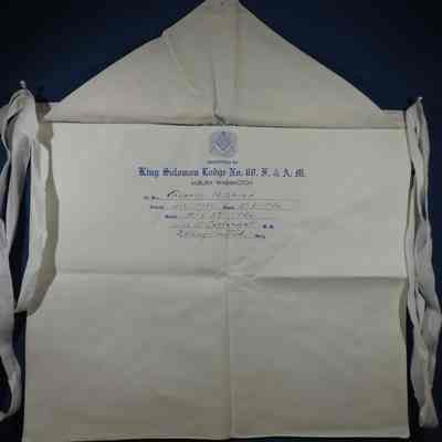 George H Shinn Apron