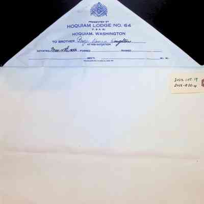 Percy Henry Houghton Apron