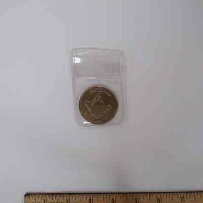 picture of plastic sleeve. was discarded upon accession
