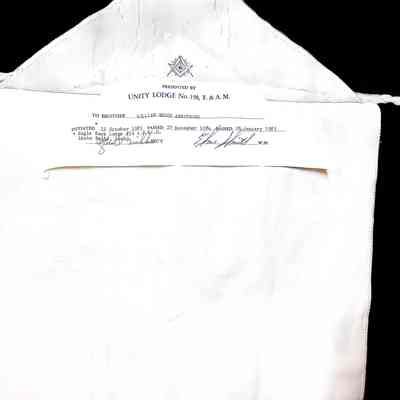 William Bruce Armstrong Apron