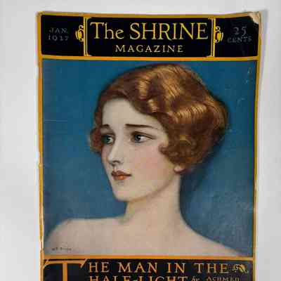 Magazine: The Shrine Magazine, "He Man in the Half-Light" (1927)