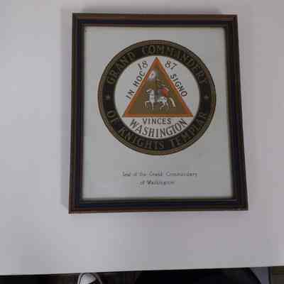 Seal: Seal of the Grand Commandery of Washington, York Rite, Knights Templar