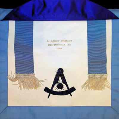A. Garry O'Leary Past Master Apron