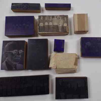 12 Newspaper Stamps: Order of DESOMS